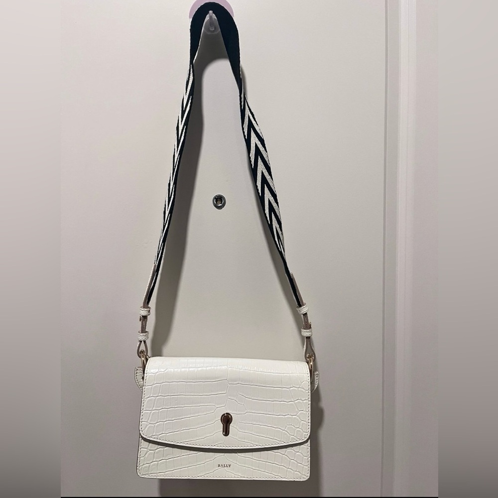 Bally White Crossbag